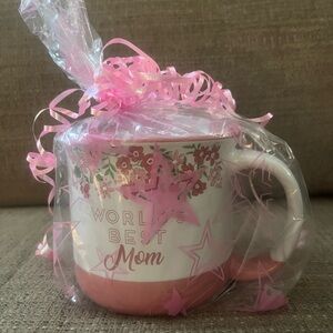 World's Best Mom Floral Mug